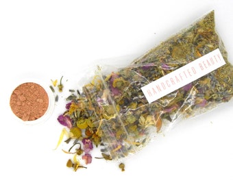 SAMPLE SKINCARE: Wild Rose Clay Mask |Botanical Facial Steam | All Skin Types | Facial Care