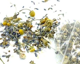 Herbal Facial Steam Sample | Vegan Chamomile Lavender Blend
