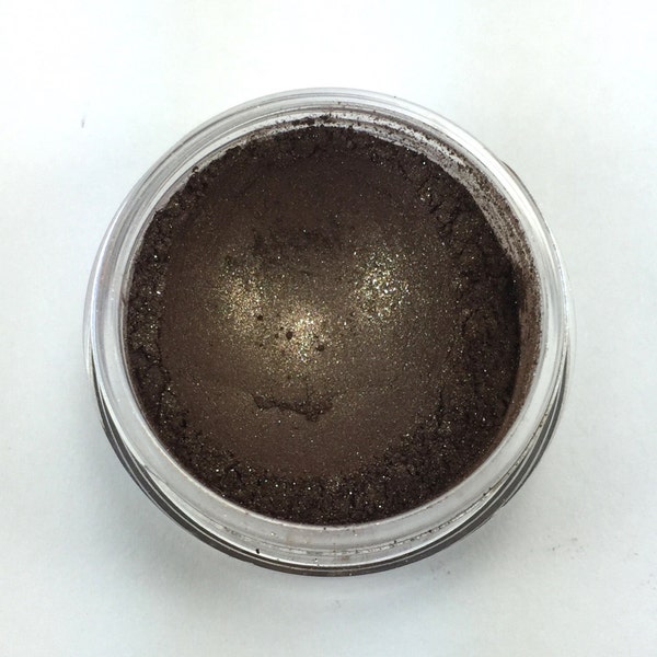 Dark Brown | Mineral Eye Shadow | Vegan Eye Shadow | Lulu Luxe Vegan Mineral Eye Shadow