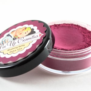Pin Up Cosmetics Blushing Betty Vegan Mineral Blush in Dolce Vita