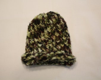 Camouflage Handmade Baby Winter Hat