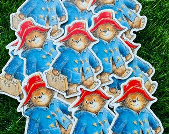 Bear Sticker, Stickers, Water Bottle Sticker, Coffee Sticker, Sticker, Cute Sticker, Happy Mail