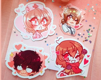 Pastelkleurige Shuake-stickers - [PERSONA 5]