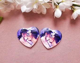 Sheith Heart Buttons & Magnets - [ VOLTRON ]