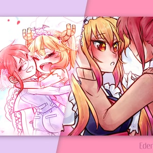 Kobayashi x Tohru Prints - [ DRAGON MAID ]