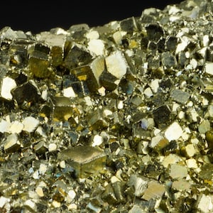 Golden Mirror of the Andes – Pyrite Crystals from Huanzala, Peru