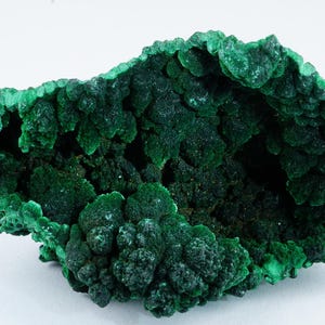 Malachite Mineral: Natural Green Chunk - Raw Stone Decor