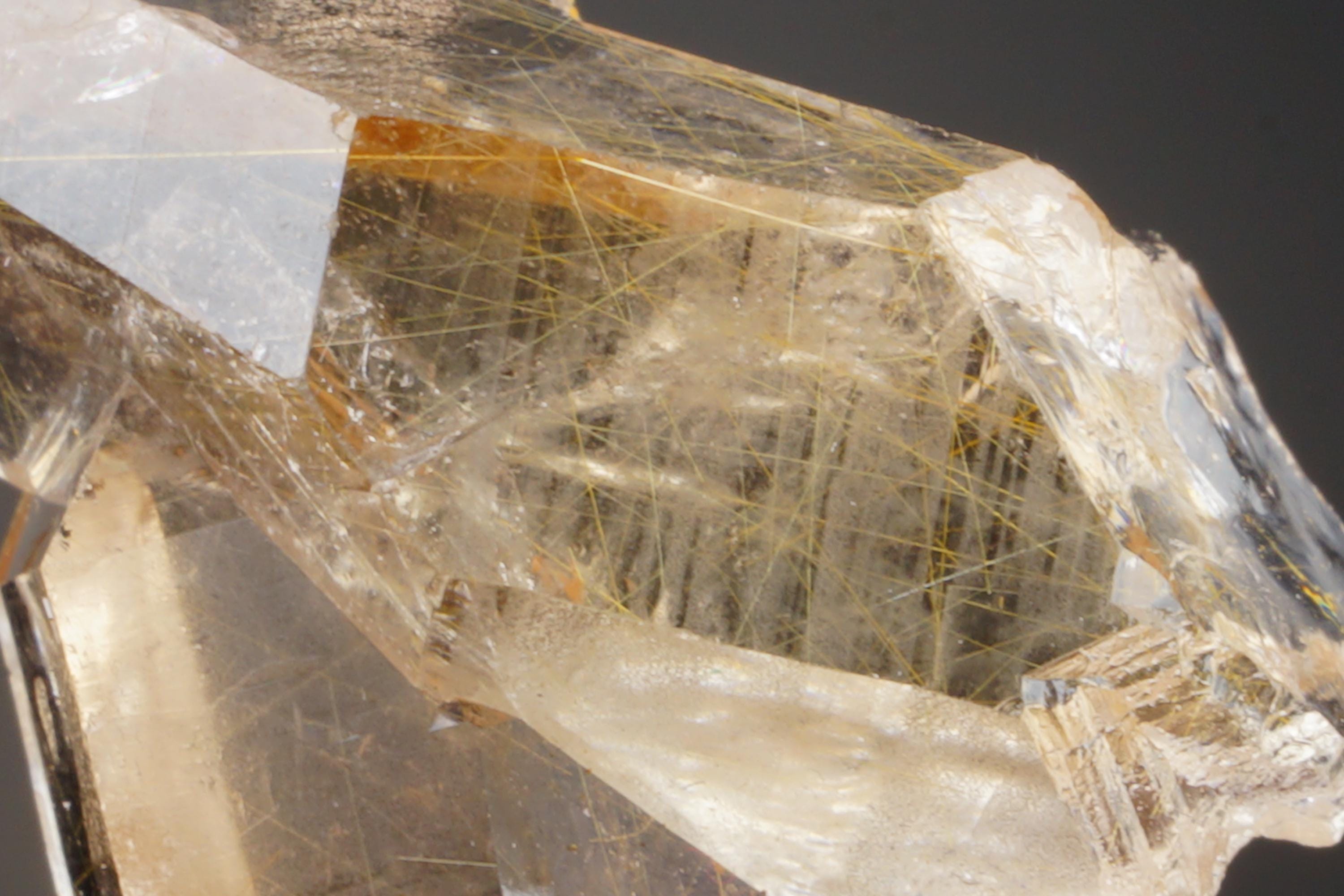 QUARTZ with RUTILE 17g - 3,6 x 3,2 x 1,8 cm Brazil - Novo Horizonte