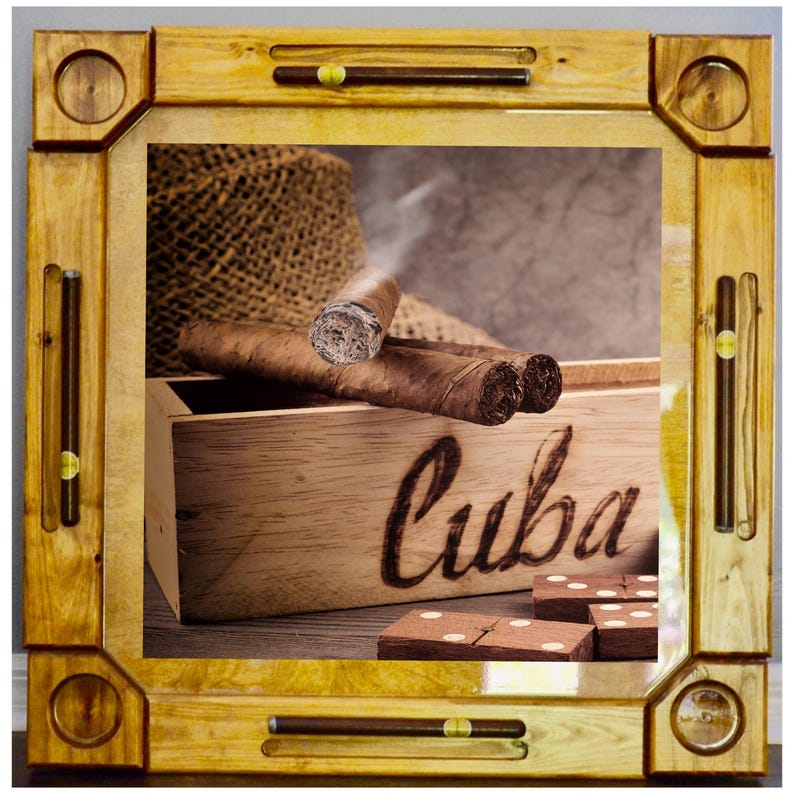 Woodenwood dominoesdomino tablemesa-custom made-Cuba-Made in USA