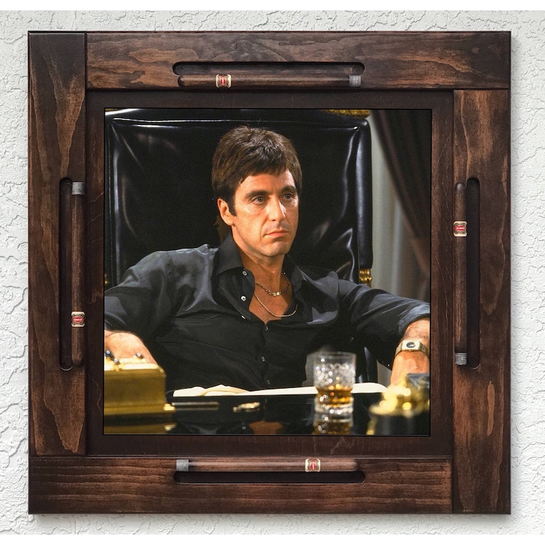 Woodenwood domino table top-Scarface-Made in USA