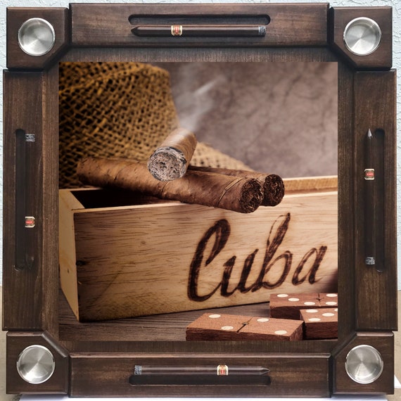 Woodenwood dominoesdomino tablemesa-custom made-Cuba-Made in USA