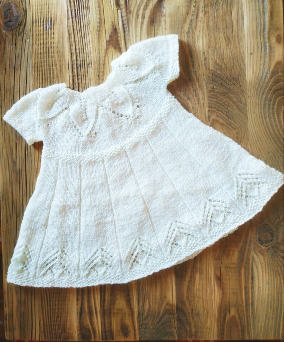 baby knitted dress