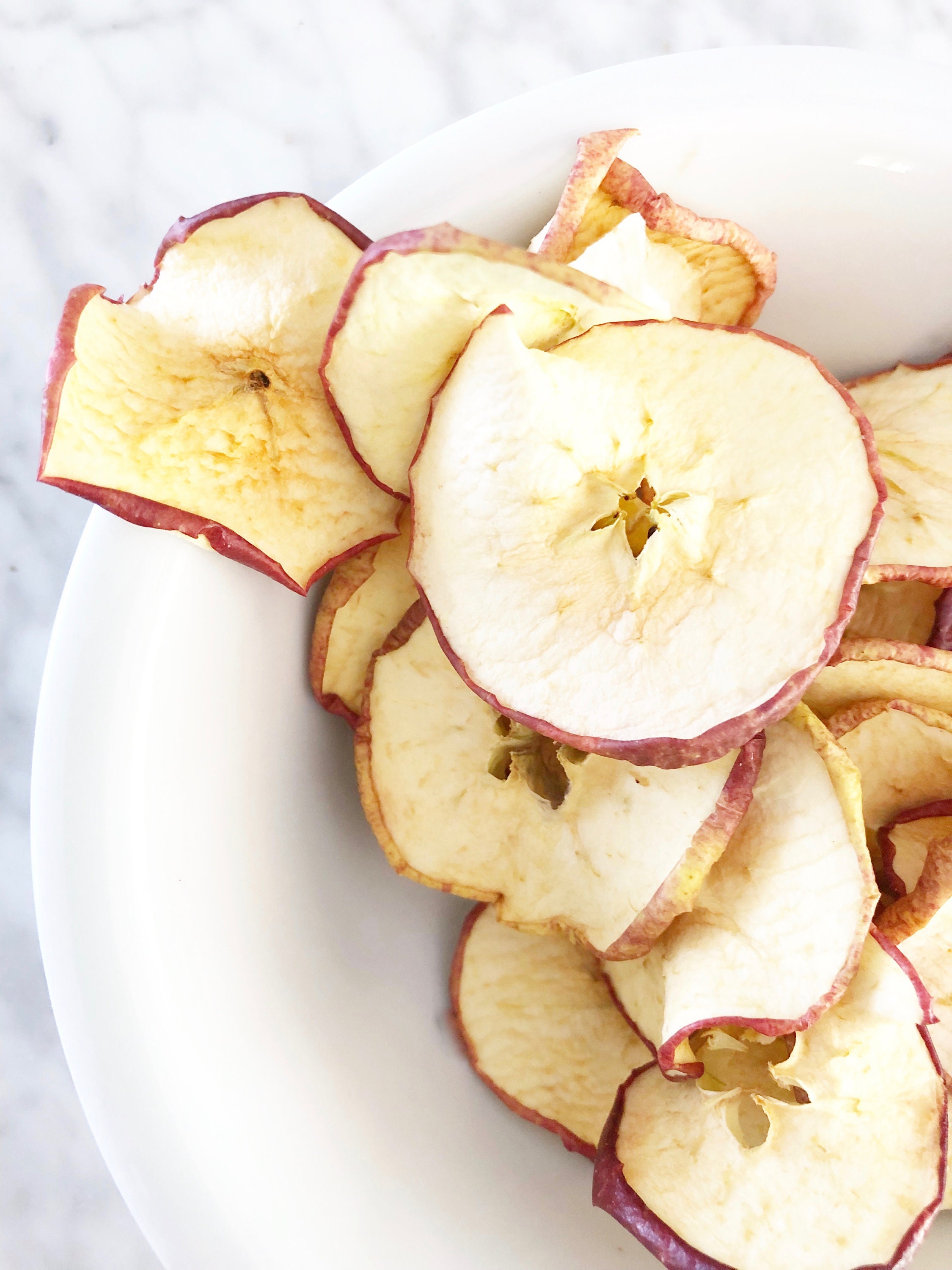 Organic Dried Apple Slices Ten Flavors No Sugar Added Oil Free Etsy