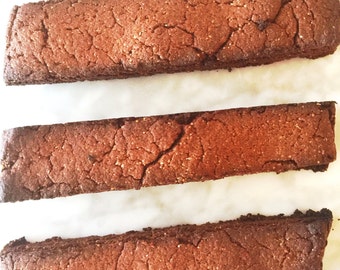 Chocolate Biscotti Organic Dairy-Free Vegan Lactose Free Low Calorie