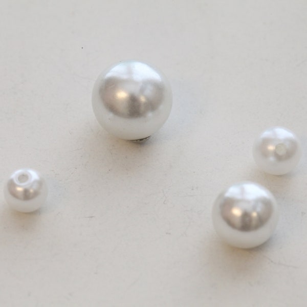 Pearl Add-ons • Origami Jewels Belly Rings • Pearl Screwbacks • Belly Button Piercings • Pearl Navel Ring •