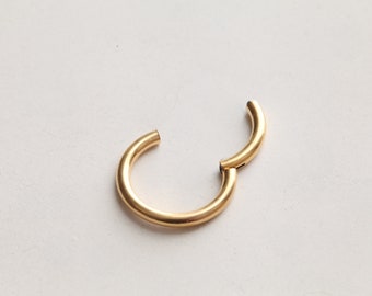 NEU || Winzige Clicker Hoops • 20g Silber Huggie Helix Piercing • 18g Hinged Tragus Ohrring • Kleine Lobe Hoop • 16g Komfortable Clip Ringe