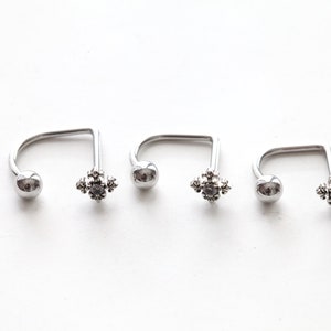 BodyJewelryOnline Lippy Loop Anillo De Labios De Acero Quirúrgico Con - Foto 9