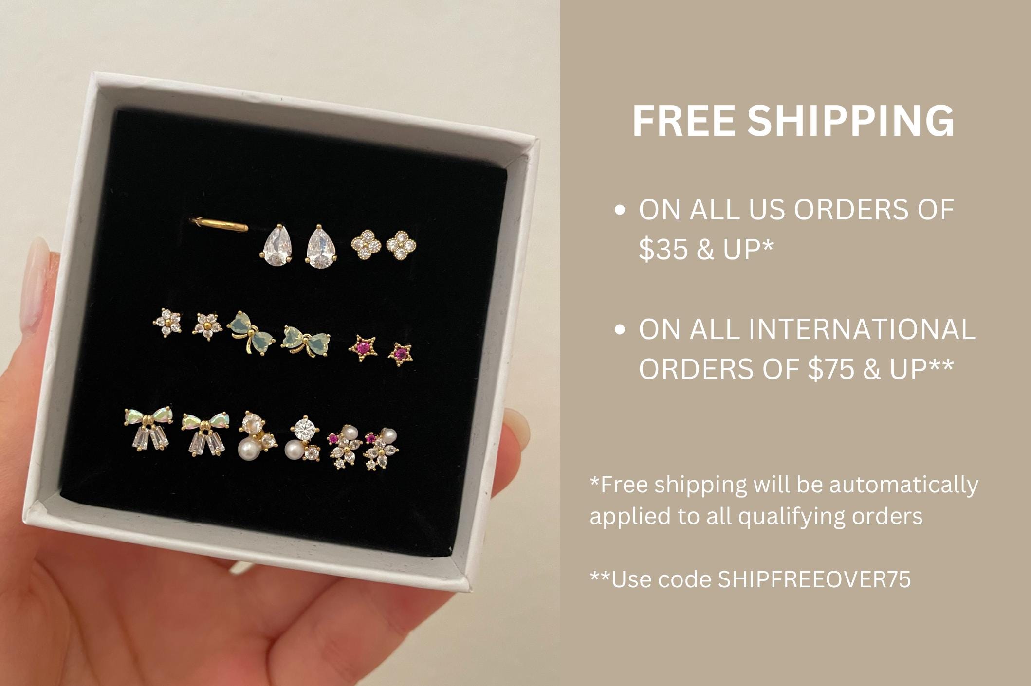 Pave Ball Stud Earrings • Glitter Ball Studs • Cute Disco