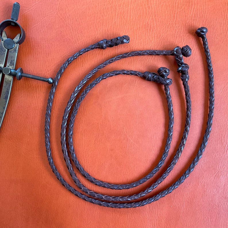 Mens leather necklace
