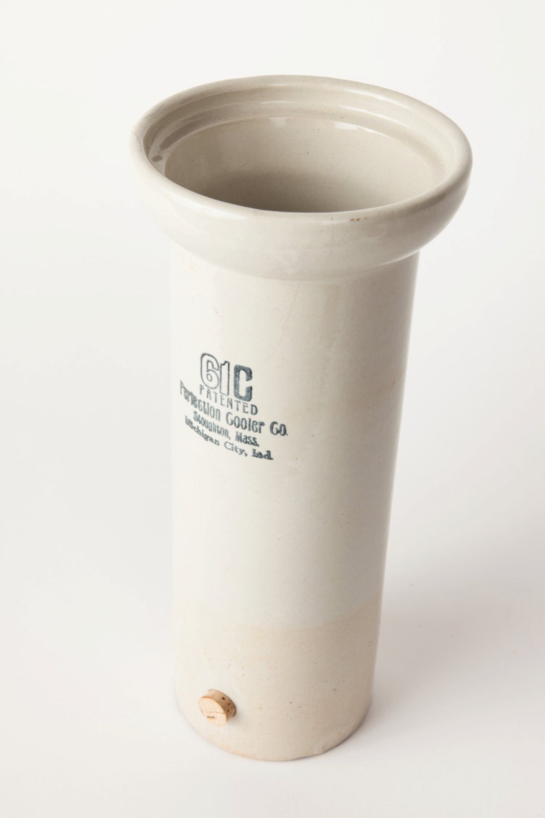 2 Antique Primitive 61C Perfection Cooler Co Stoughton Mass Etsy