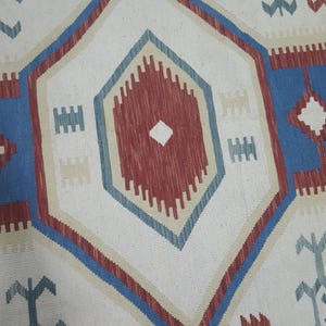 6x9 dhurrie rug, modern dhurrie area rug, flat weave rug. Size:6'5 x 9'3 image 5