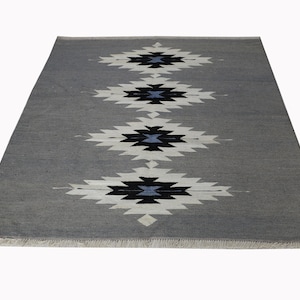 Kilim rug, dhurrie rug, flat weave rug, wool area rug, large area rug, custom size rug, 8x10 rug, 6x9 rug, 9x12 rug, 5x8 area rug, 7x10 rug
