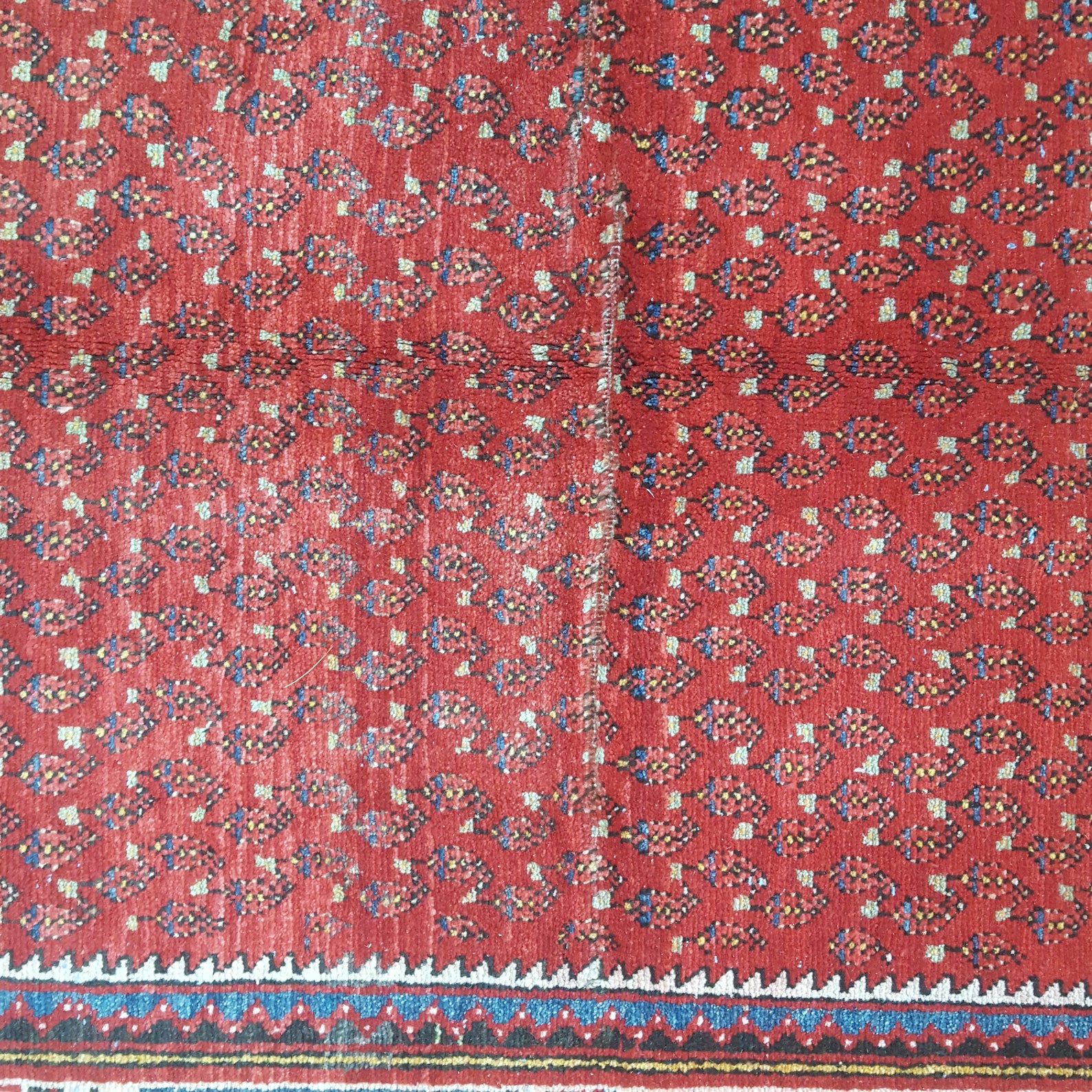 Runner Rug Red Hallway Rug Red Runner Rug Long Rug Vintage Etsy