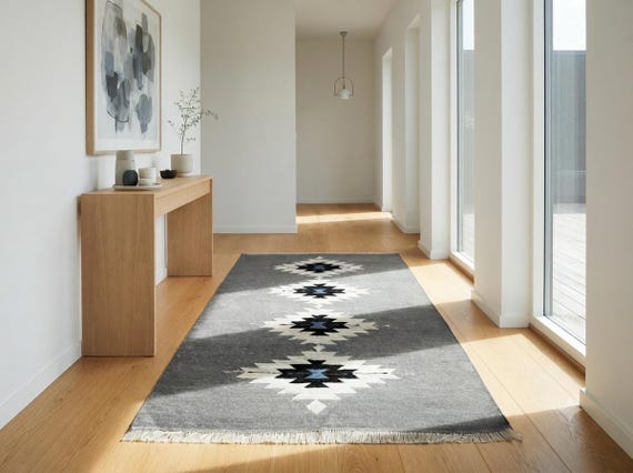 Kilim rug, dhurrie rug, flat weave rug, wool area rug, large area rug, custom size rug, 8x10 rug, 6x9 rug, 9x12 rug, 5x8 area rug, 7x10 rug