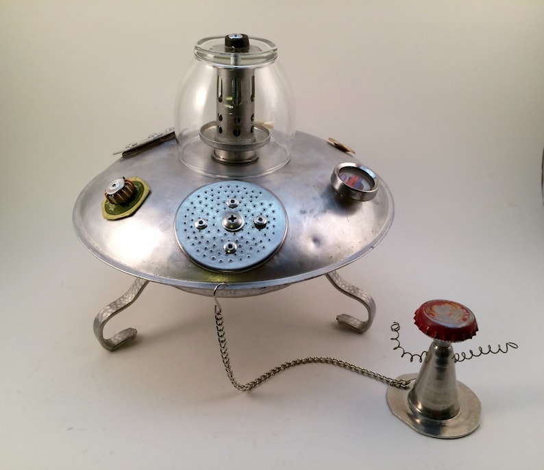 Flying Saucer & Pilot Etsy