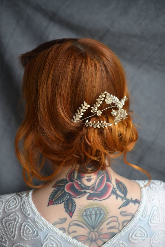 Silver Myrtle Tiara