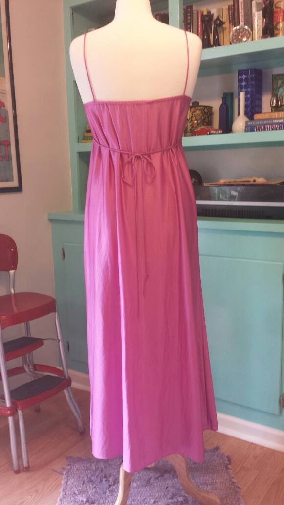 Donna Richard for Gilligan & O'malley Nightgown Fuschia - Etsy