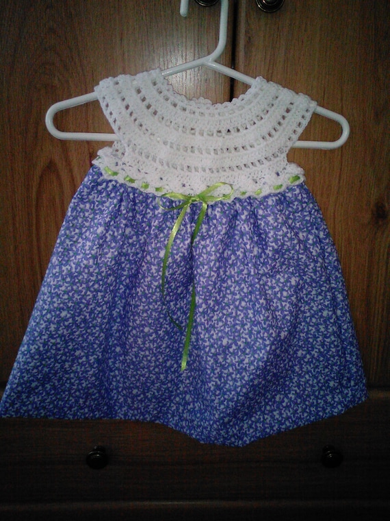 Crochet Yoke Dress Factory Sale, 55 