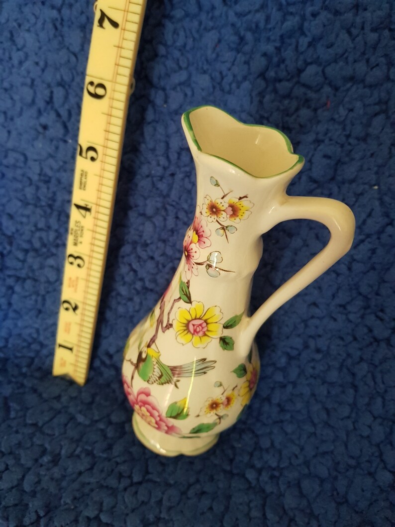 James Kent Old Foley Bud Vase chinese Rose Pattern Etsy