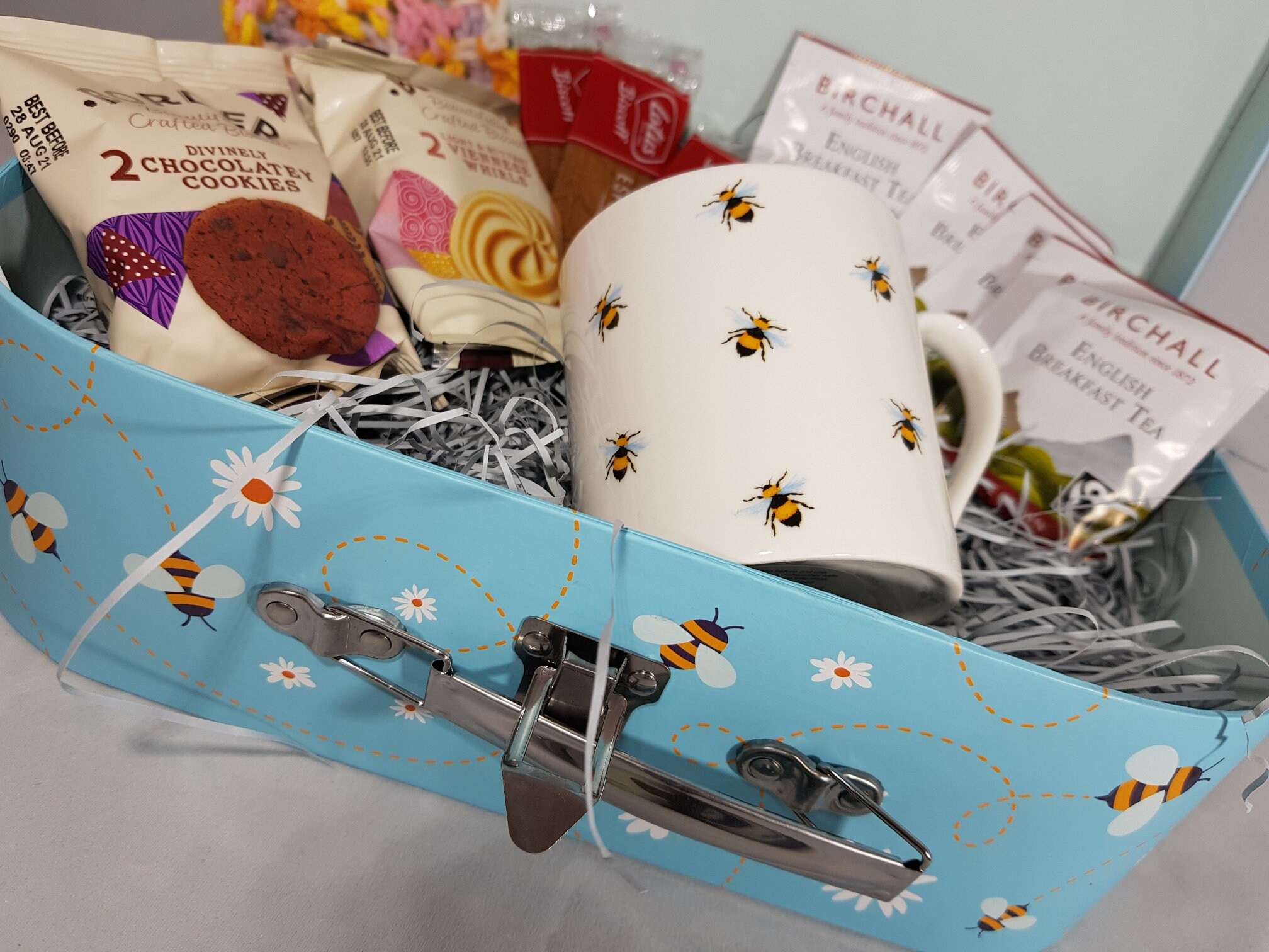 Coffee/tea Lovers Hamper Gift Set Coffee/tea Mug Bee Mug Etsy UK