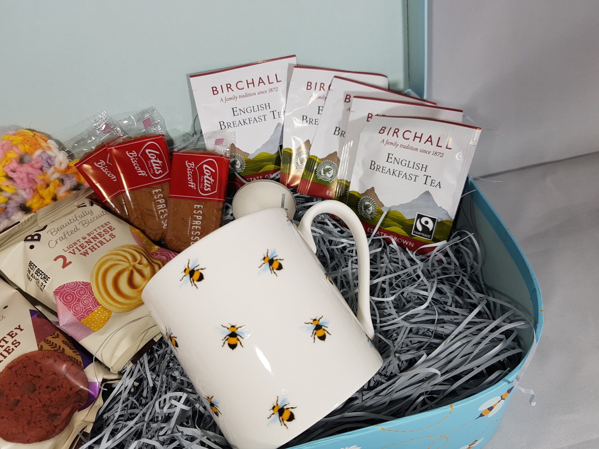Coffee/tea Lovers Hamper Gift Set Coffee/tea Mug Bee Mug Etsy UK