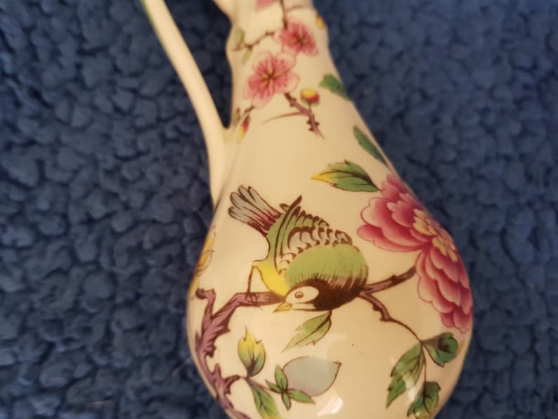 James Kent Old Foley Bud Vase chinese Rose Pattern Etsy