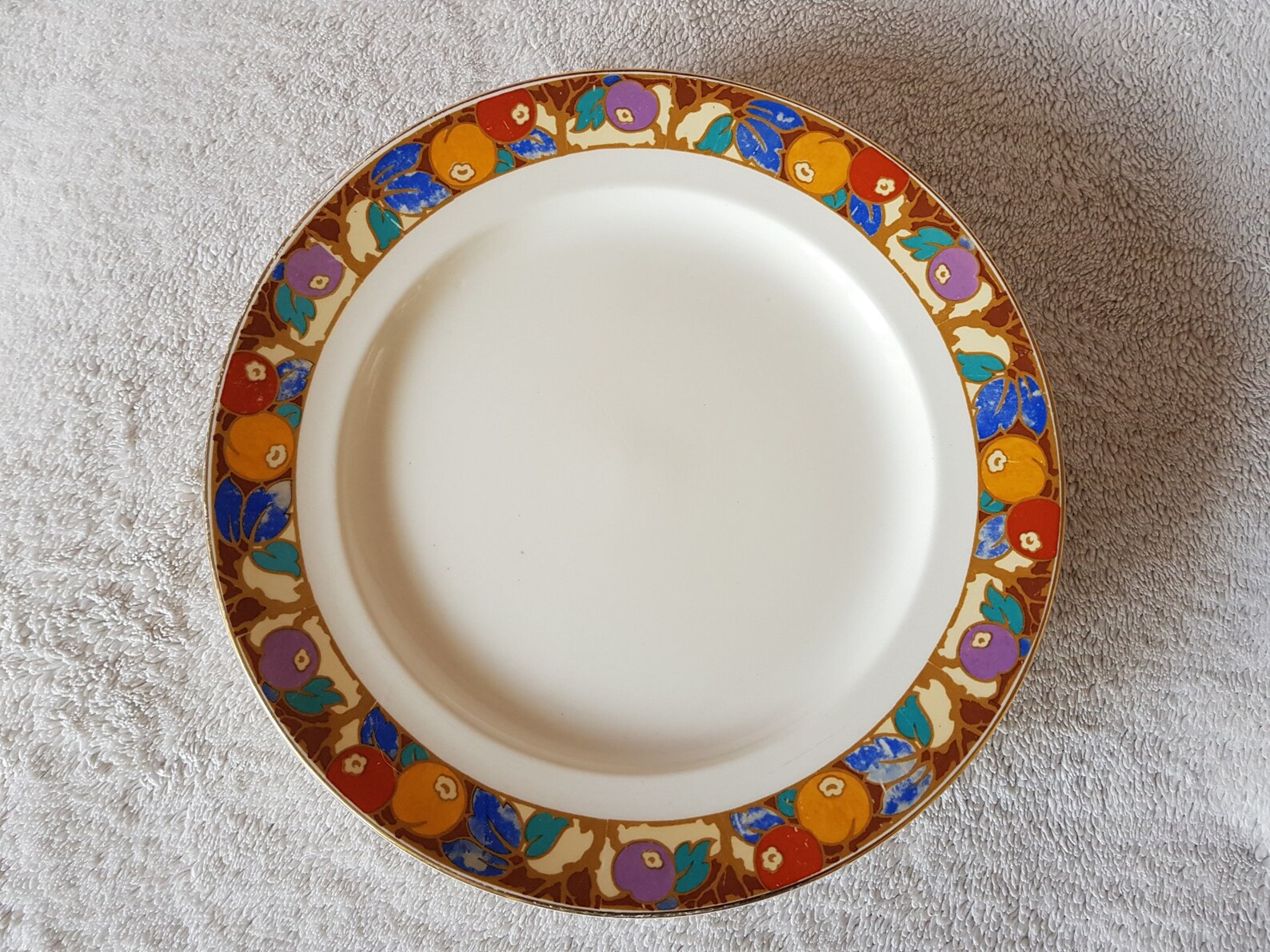 Set of 2 Rare Vintage Art Deco Dinner Plates Keeling & Co Ltd Etsy UK