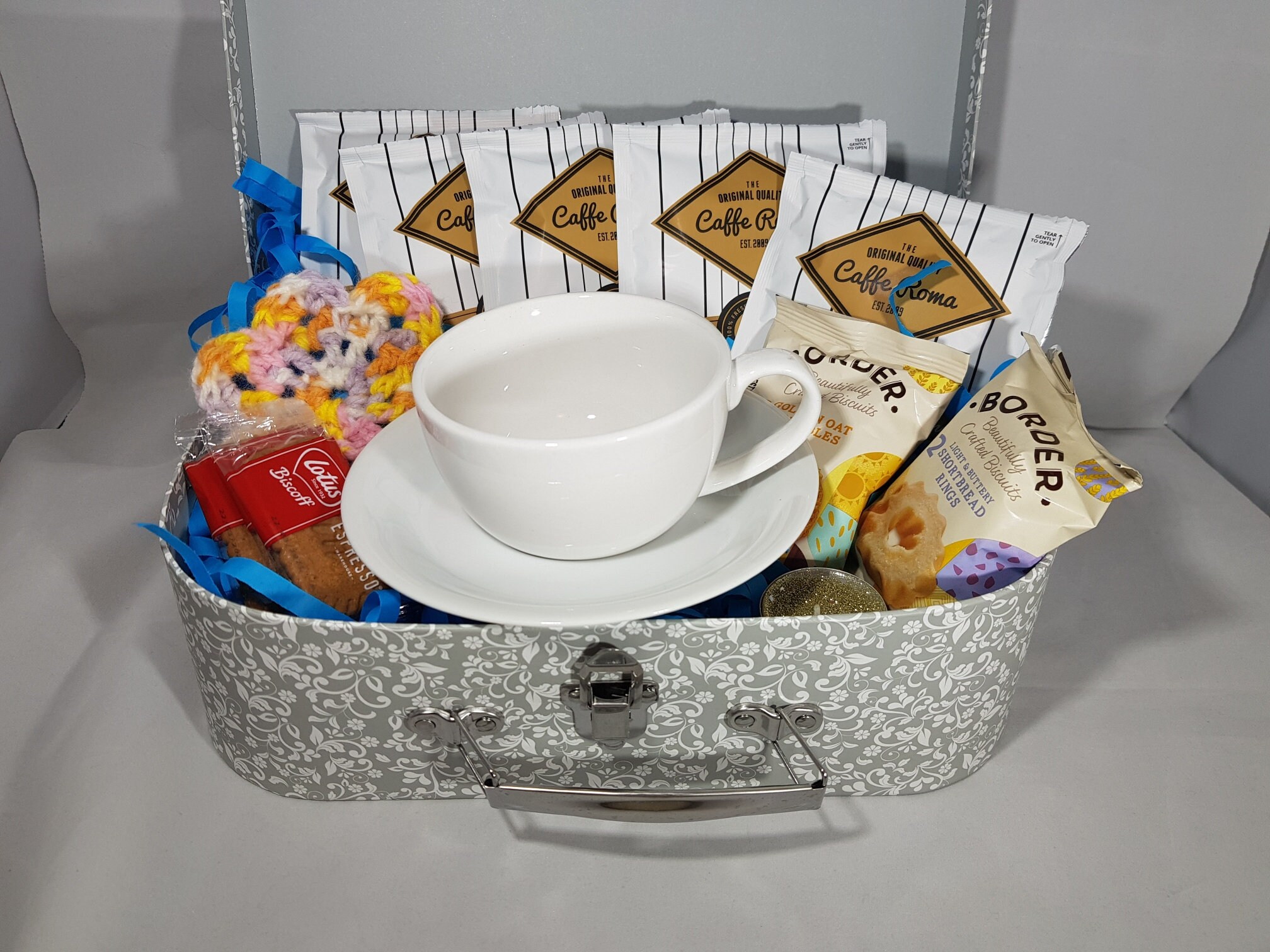 Vintage Afternoon Tea Hamper, Gift Set White Coffee Cup and Saucer Set Etsy