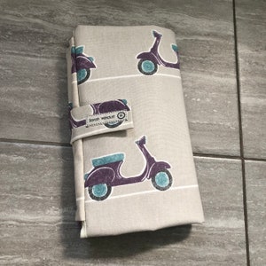 Scooter ciclomotor, cambiador con bolsillos, cartera para pañales, bolso para pañales, clutch para pañales, lavable