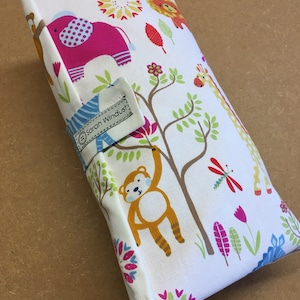 Baby-Wickeltasche mit Taschen, Windeltasche, Windeltasche, Reisematte, Clutch, waschbar, Dschungel-Design