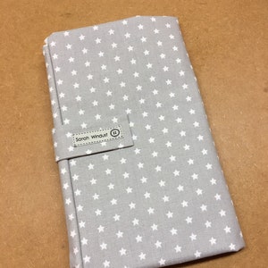 Cambiador de estrellas con bolsillos, cartera para pañales, bolso para pañales, clutch para pañales, lavable