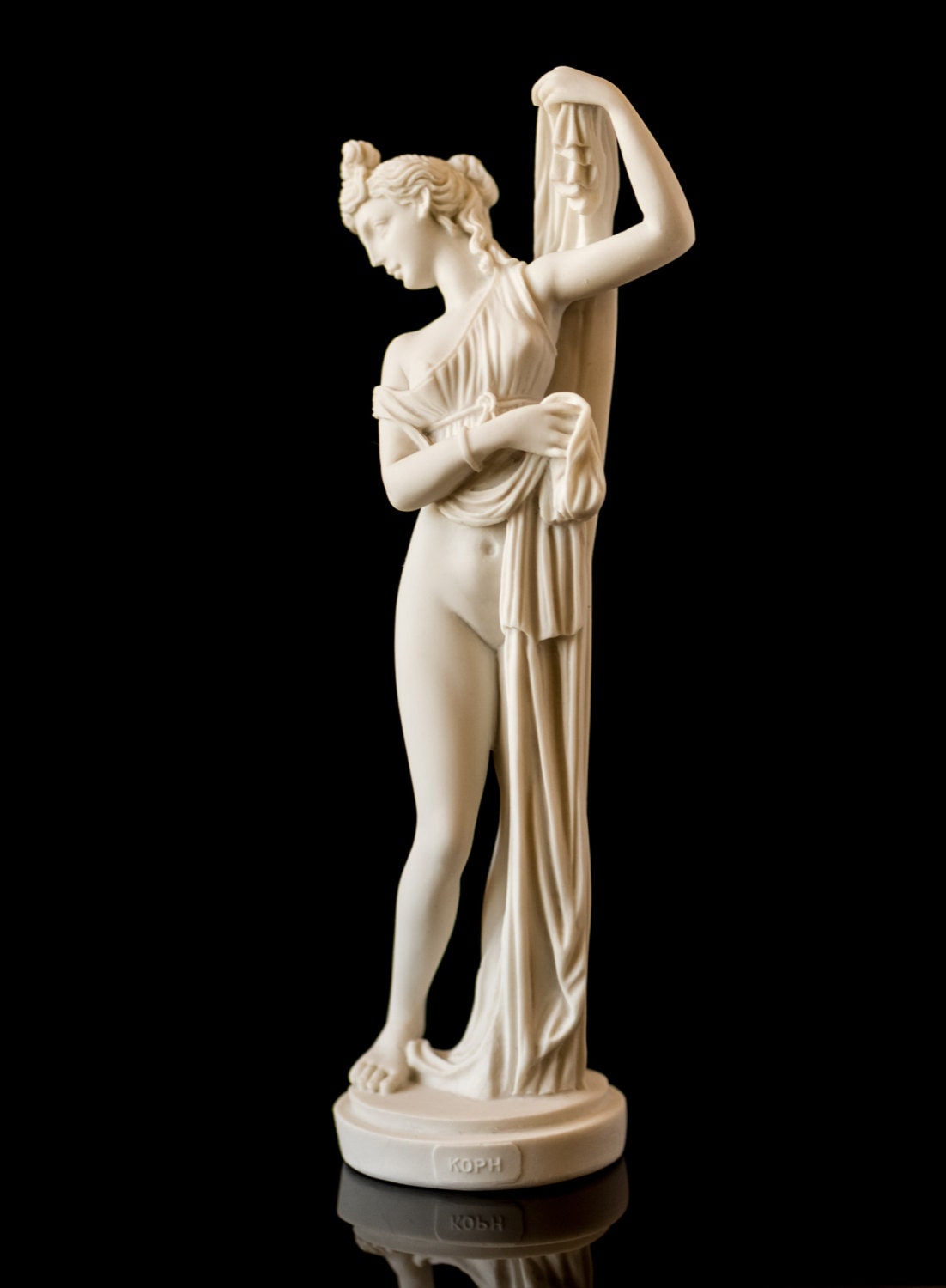 Marble Nymph Statue Greek Mythology Art Handmade Statuette for Etsy