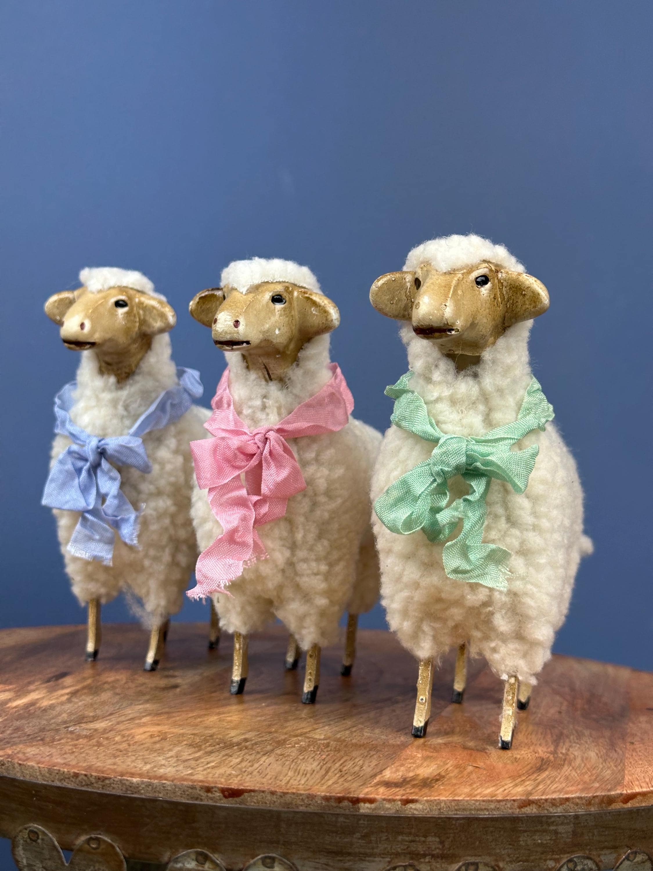 Putz Vintage Sheep - Etsy