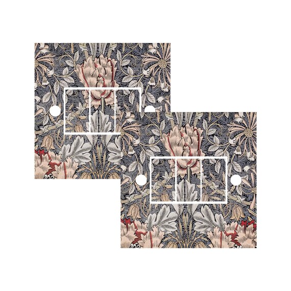 stika.co William Morris Lot de 2 autocollants en vinyle pour interrupteur simple Motif souci stika.co William Morris Lot de 2 autocollants en vinyle pour interrupteur simple Motif souci