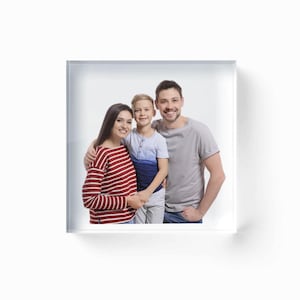 Personalised Photo Acrylic Block: Graduation Keepsake Gift