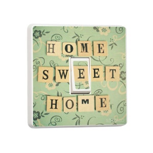 Home Sweet Home Light Switch Sticker vinyl cover skin decal