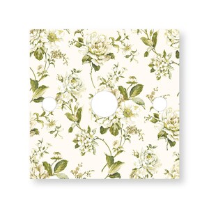 Autocollant Décoratif Rétro Pour Cache Interrupteur Double - Vinyle, 84x84mm, Facile à Poser