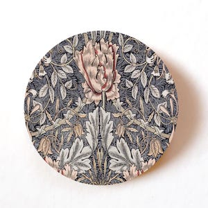 Pegatinas de madreselva de William Morris: etiquetas de papel con motivos florales vintage
