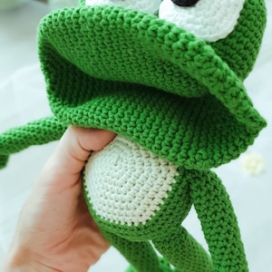 Crochet frog pattern, Frog crochet pattern, Amigurumi Pattern, Frog, Stuffed Animal, Crochet Pattern, 0-01