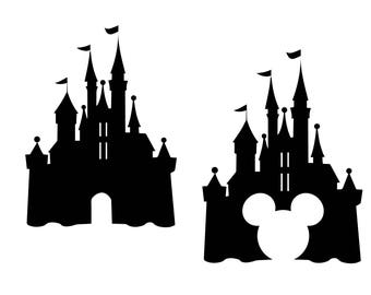 Download Disney castle svg Castle clipart Disney svg Disney dxf | Etsy